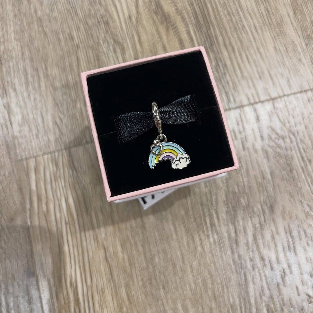 SALE❗Pandora Rainbow Dangle Charm (Category: Charms) located in Manila. Submitted by badaloves_u (Listing ID 1470402560, Image 1). Description: - 💯 Authentic Pandora with Authenticity ALE marks - FREE Box and Paper bag 🛍️ - ✨ FREE Cleaning to any Pandora Store 🛵 LALAMOVE courier for same day delivery 🚚 J&T provincial courier.