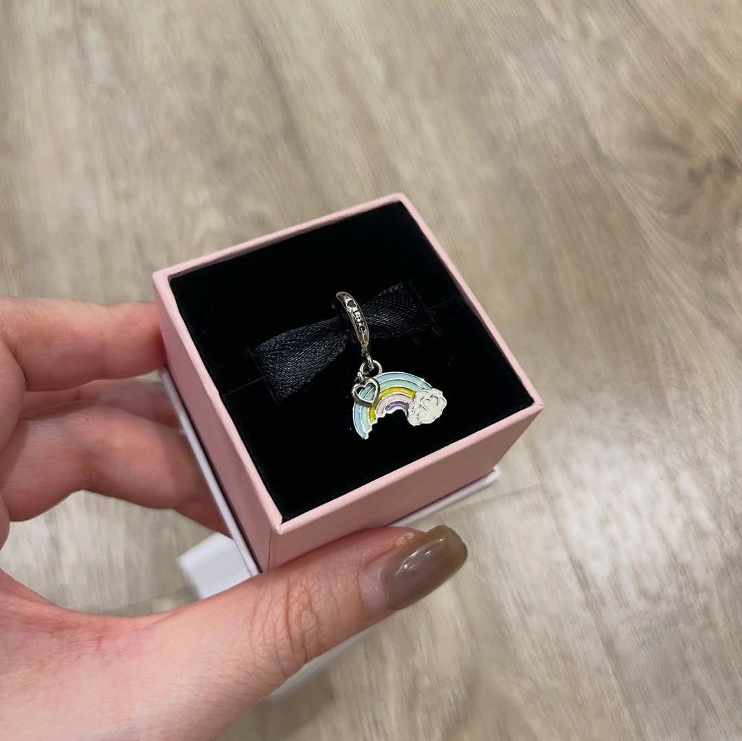 SALE❗Pandora Rainbow Dangle Charm (Category: Charms) located in Manila. Submitted by badaloves_u (Listing ID 1470402560, Image 3). Description: - 💯 Authentic Pandora with Authenticity ALE marks - FREE Box and Paper bag 🛍️ - ✨ FREE Cleaning to any Pandora Store 🛵 LALAMOVE courier for same day delivery 🚚 J&T provincial courier.