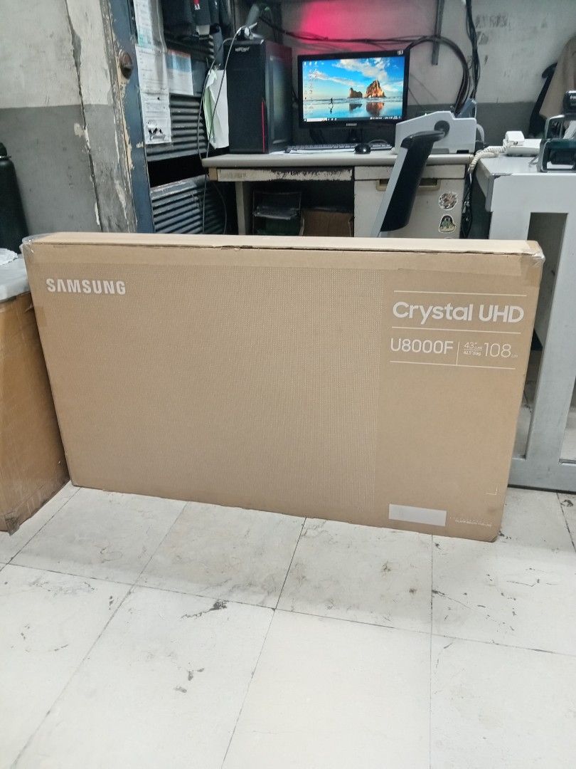 Samsung 43 inch uhd crystal tv (Category: TV) located in Marikina City. Submitted by ryanantonio041882 (Listing ID 1470421207, Image 1). Description: Samsung 43 inch uhd crystal tv Brand new 1 year warranty parts and service Pick up or deliver pwede Loc QC.