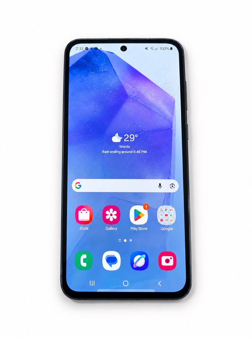 Samsung Galaxy A55 5G 128GB - Lightly Used (Category: Samsung) located in Cebu City. Submitted by gen24.02 (Listing ID 1470437280, Image 3). Description: 📱 FOR SALE‼️ SAMSUNG GALAXY A55 5G – 128GB 🔥 Are you looking for a good phone for gaming or livestreaming? This might be the one for you! 🎮📸 ✅ Samsung Galaxy A55 5G ✅ 128GB storage ✅ Good for gaming 🎮 ✅ Great for TikTok LIVE and livestreaming 📱 ✅ Stylish design ✅ Perfect for everyday use ✅