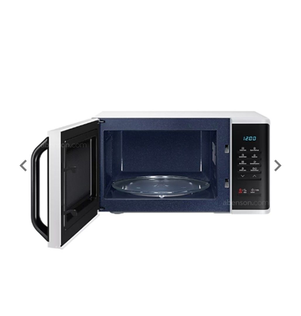 Samsung Microwave Oven (Category: Ovens & Toasters) located in Makati City. Submitted by goldenbird.001 (Listing ID 1470513250, Image 3). Description: 23L microwave ceramic inside lightly used only no issues pickup makati.