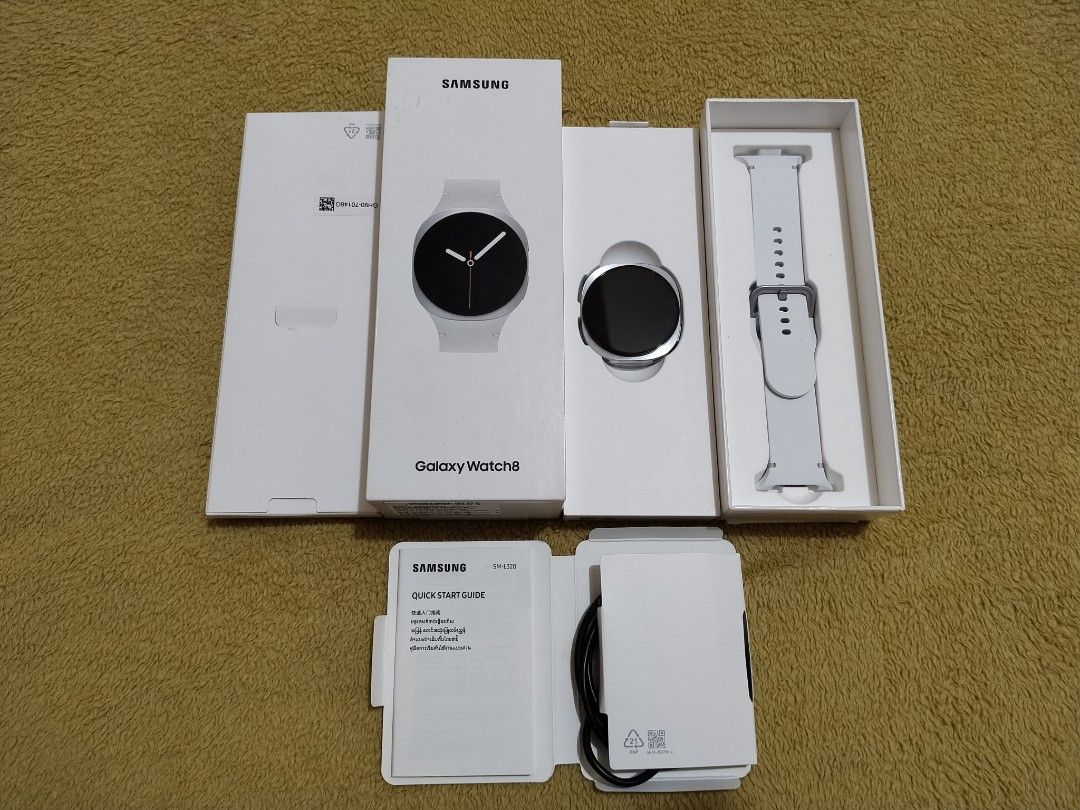 SAMSUNG WATCH 8 (40MM) (Category: Wearables & Smart Watches) located in Manila. Submitted by jeffclarav73650 (Listing ID 1470424003, Image 1). Description: For sale only ! P8,499 Samsung watch 8 (40mm) Good as new Inopen lng for checking No issue All working Makinis Complete package Meet up: banawe q.c, welcome rotonda, fishermall, sm sta.mesa, cubao, munoz.
