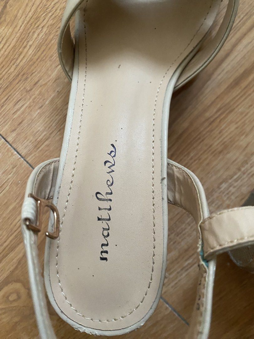 SANDALS HEELS (Category: Heels) located in Santa Rosa. Submitted by wayn_ (Listing ID 1470405002, Image 3). Description: only used once originally bought it sa sm dept store.