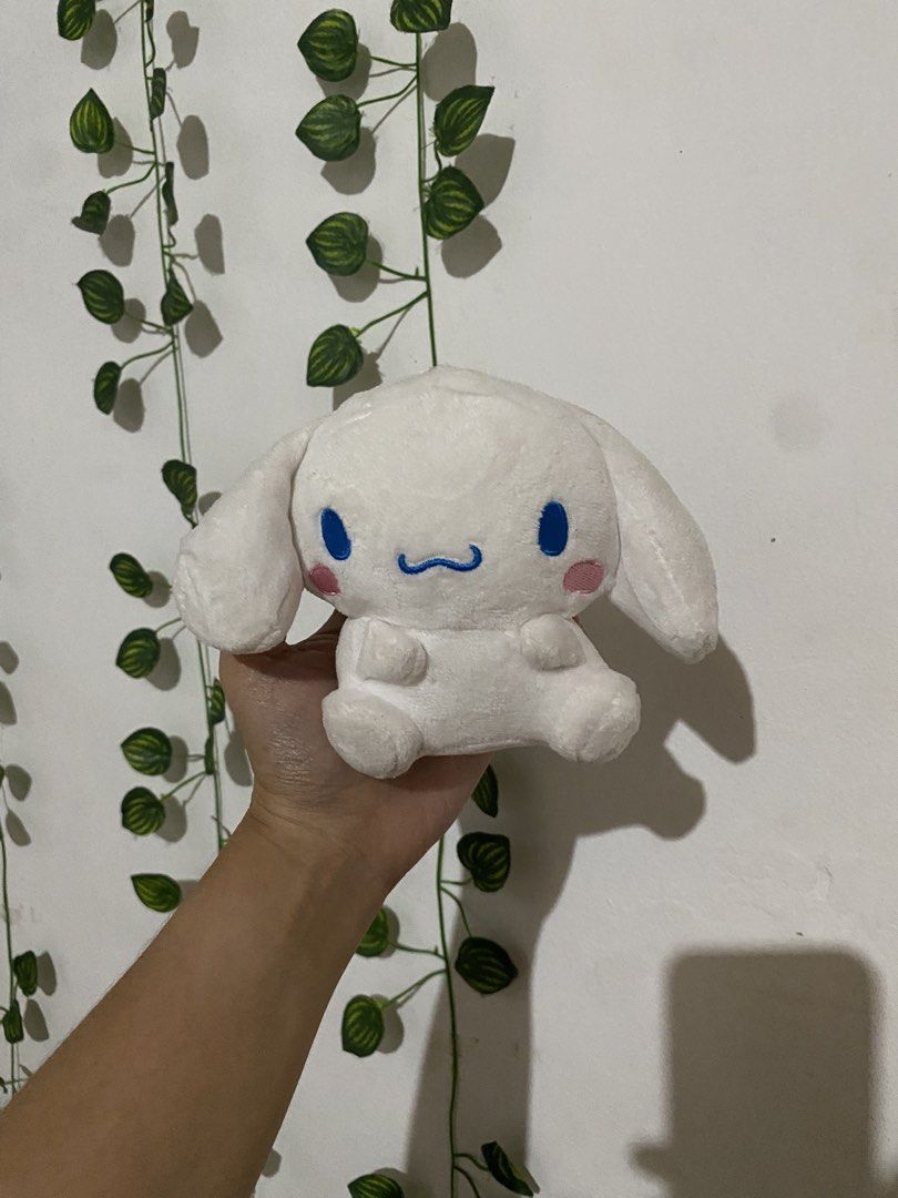 Sanrio Cinnamoroll Plush Charm (Category: Plushies & Soft Toys) located in Guagua. Submitted by toy_corner (Listing ID 1470502612, Image 1). Description: No issue Pampanga loc J&t courier MOP: Gcash.