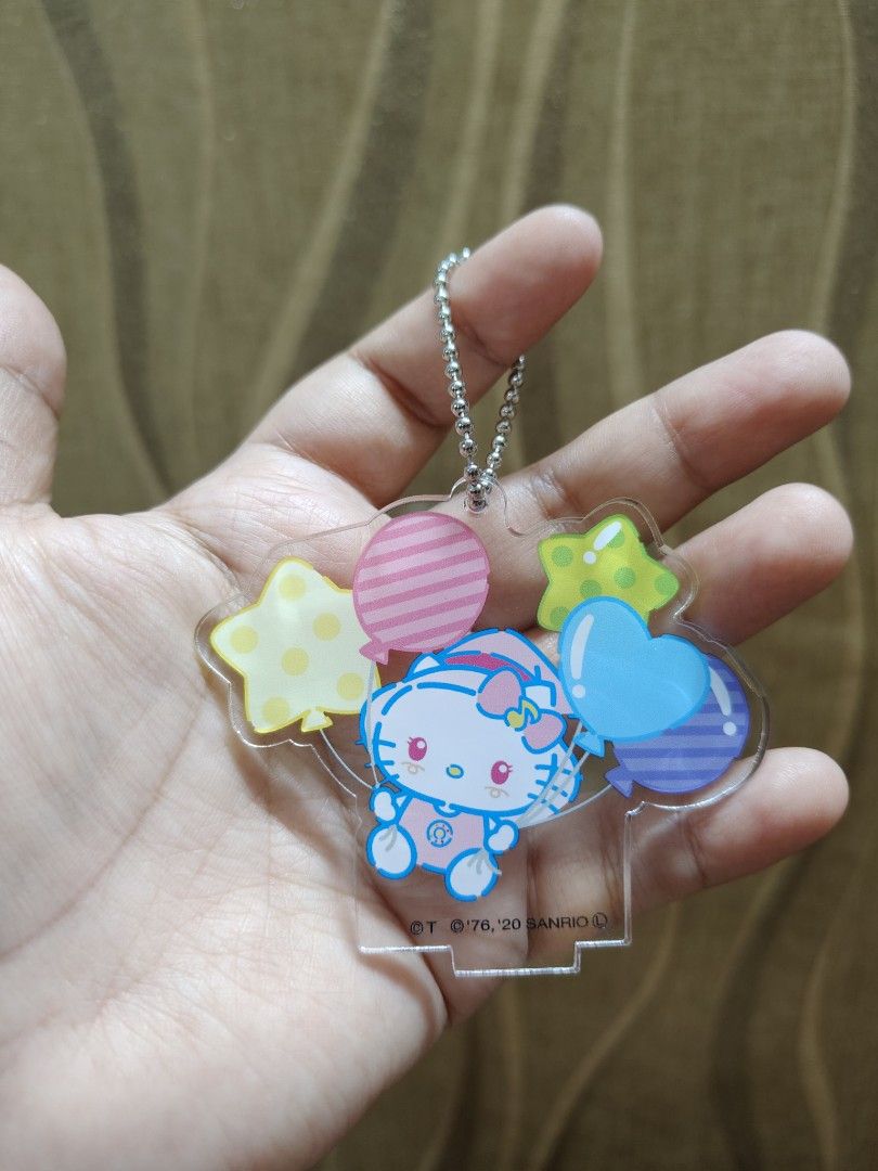 Sanrio Hello Kitty Acrylic Display and Charm (Category: Plushies & Soft Toys) located in Santa Rosa. Submitted by mmps249.1 (Listing ID 1470493745, Image 2). Description: Crossposted Mine now, pay now shipping courier: JRS only Gcash payment upon order No reservations.