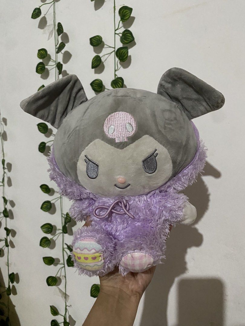 Sanrio Kuromi Easter Edition Plushie (Category: Plushies & Soft Toys) located in Guagua. Submitted by toy_corner (Listing ID 1470507122, Image 3). Description: Issue: Cut etiketa Sold as is Pampanga loc J&T courier MOP: Gcash .