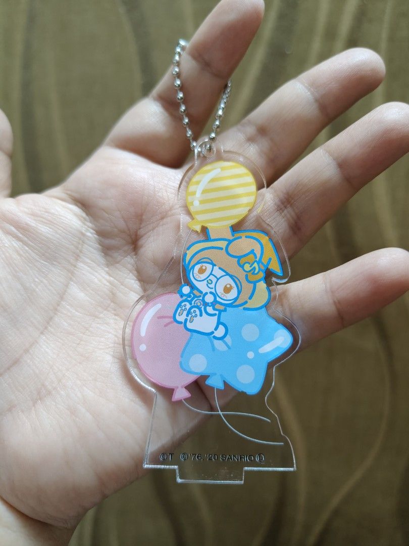 Sanrio My Melody Acrylic Display and Charm (Category: Plushies & Soft Toys) located in Santa Rosa. Submitted by mmps249.1 (Listing ID 1470492811, Image 2). Description: Crossposted Mine now, pay now shipping courier: JRS only Gcash payment upon order No reservations.
