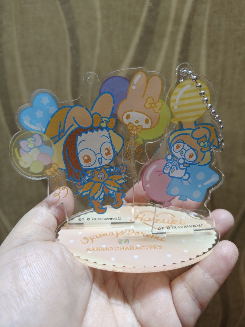 Sanrio My Melody Acrylic Display and Charm (Category: Plushies & Soft Toys) located in Santa Rosa. Submitted by mmps249.1 (Listing ID 1470492811, Image 1). Description: Crossposted Mine now, pay now shipping courier: JRS only Gcash payment upon order No reservations.
