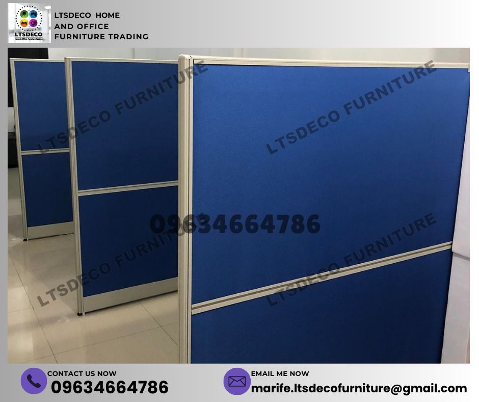 screen panel divider office partition furnitures (Category: Office Furniture & Fixtures) located in Quezon City. Submitted by abbiedy (Listing ID 1470419201, Image 1). Description: 👉Are you looking for WORKSTATION, MODULAR CUBICLES OFFICE PARTITION, and OFFICE FURNITURE SUPPLIER? LTSDECO Furniture, is direct supplier, manufacturer, and trusted provider of high quality, affordable and durable modular office divider partition, home and office furn