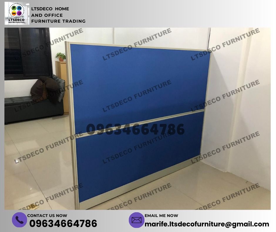 screen panel divider office partition furnitures (Category: Office Furniture & Fixtures) located in Quezon City. Submitted by abbiedy (Listing ID 1470419201, Image 3). Description: 👉Are you looking for WORKSTATION, MODULAR CUBICLES OFFICE PARTITION, and OFFICE FURNITURE SUPPLIER? LTSDECO Furniture, is direct supplier, manufacturer, and trusted provider of high quality, affordable and durable modular office divider partition, home and office furn