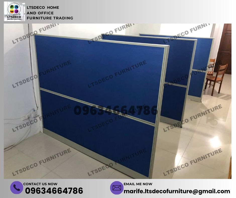 screen panel divider office partition furnitures (Category: Office Furniture & Fixtures) located in Caloocan City. Submitted by cheska.ltsdeco (Listing ID 1470423408, Image 1). Description: 👉Are you looking for WORKSTATION, MODULAR CUBICLES OFFICE PARTITION, and OFFICE FURNITURE SUPPLIER? LTSDECO Furniture, is direct supplier, manufacturer, and trusted provider of high quality, affordable and durable modular office divider partition, home and of