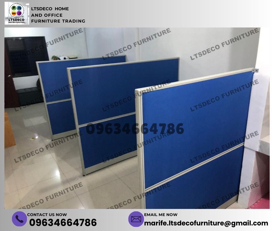 screen panel divider office partition furnitures (Category: Office Furniture & Fixtures) located in Caloocan City. Submitted by cheska.ltsdeco (Listing ID 1470423408, Image 3). Description: 👉Are you looking for WORKSTATION, MODULAR CUBICLES OFFICE PARTITION, and OFFICE FURNITURE SUPPLIER? LTSDECO Furniture, is direct supplier, manufacturer, and trusted provider of high quality, affordable and durable modular office divider partition, home and of