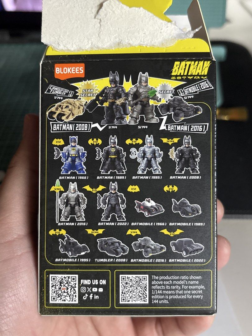 [SECRET] BLOKEES Batman Defender Version DC01 Legendary Batman Assemble ...