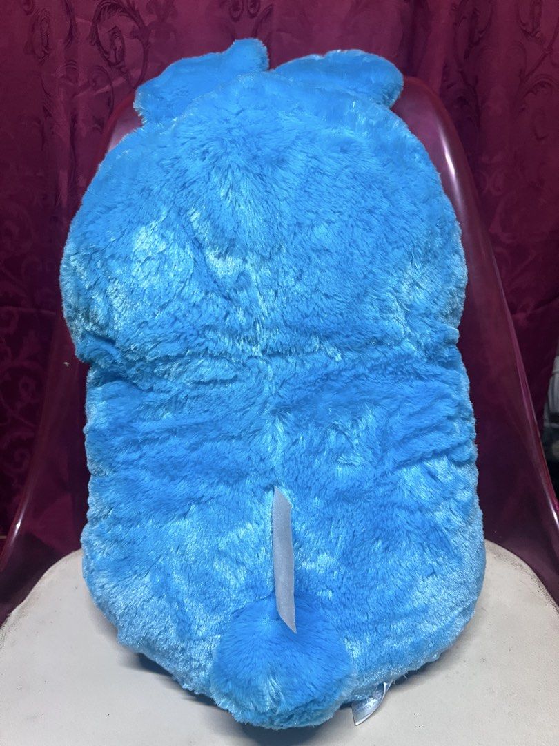 Sega Bunny Plush Toy (Category: Plushies & Soft Toys) located in Bulacan. Submitted by haven_plushie_dolls.888 (Listing ID 1470427826, Image 2). Description: - Official Sega prize collection item straight from Japan - Vibrant bright blue and green furry plush - Features cute embroidered eyes, buck teeth, and a round nose - Designed with adorable big floppy ears - Original tag attached near the bottom back - Perfect addition to any stuffed animal 