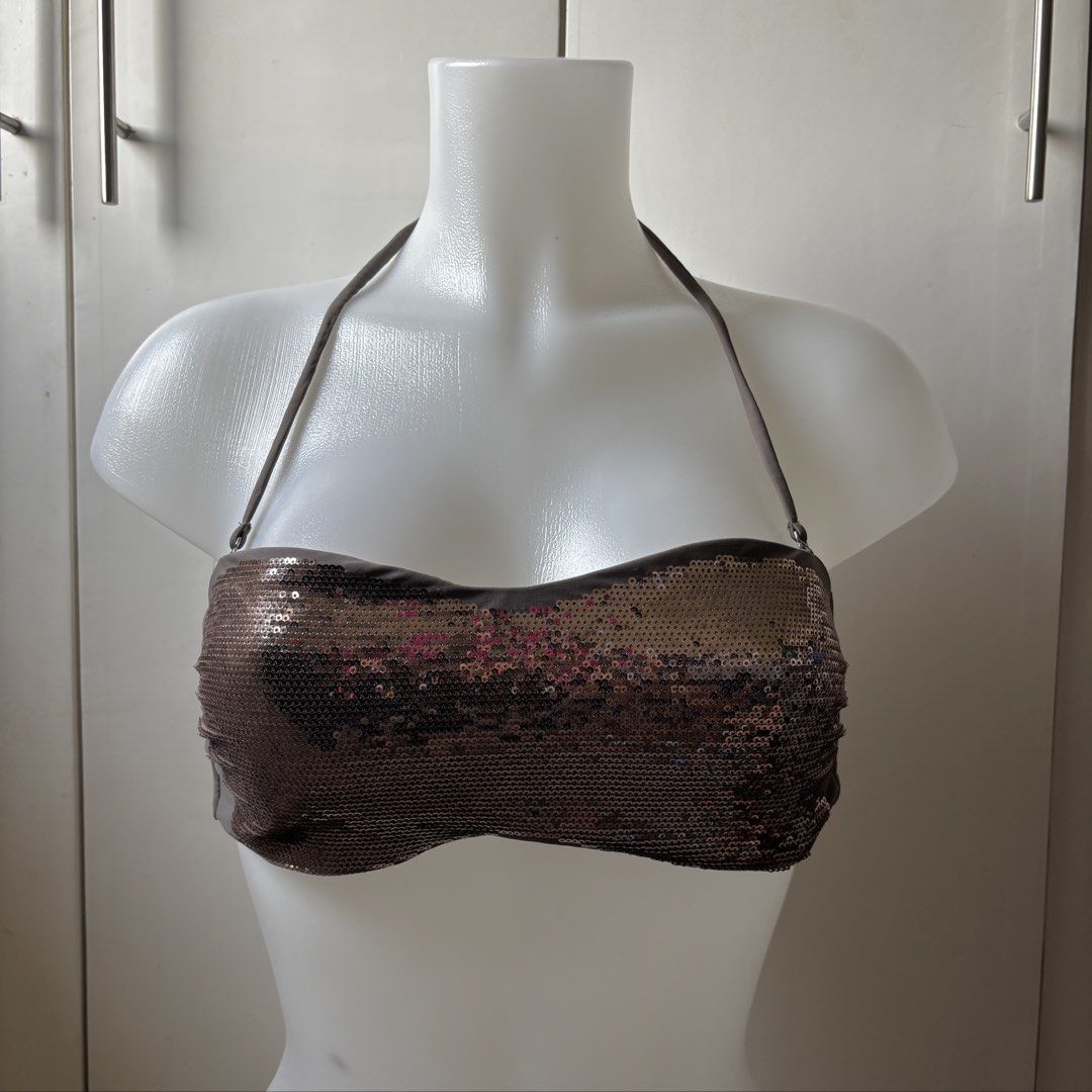 sequins bikini (Category: Bikinis & Swimsuits) located in Manila. Submitted by lavieelle (Listing ID 1470489860, Image 1). Description: - bought at sm store, branded & high quality - brand new, no flaws - best fit small to medium frames - rfs: decluttering .