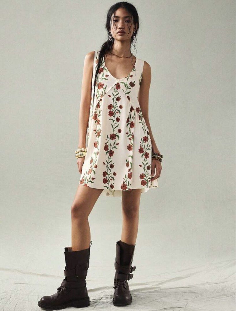 Shein Boho Floral Dress (Category: Dresses) located in Paranaque City. Submitted by kimchan15 (Listing ID 1470490789, Image 2). Description: .