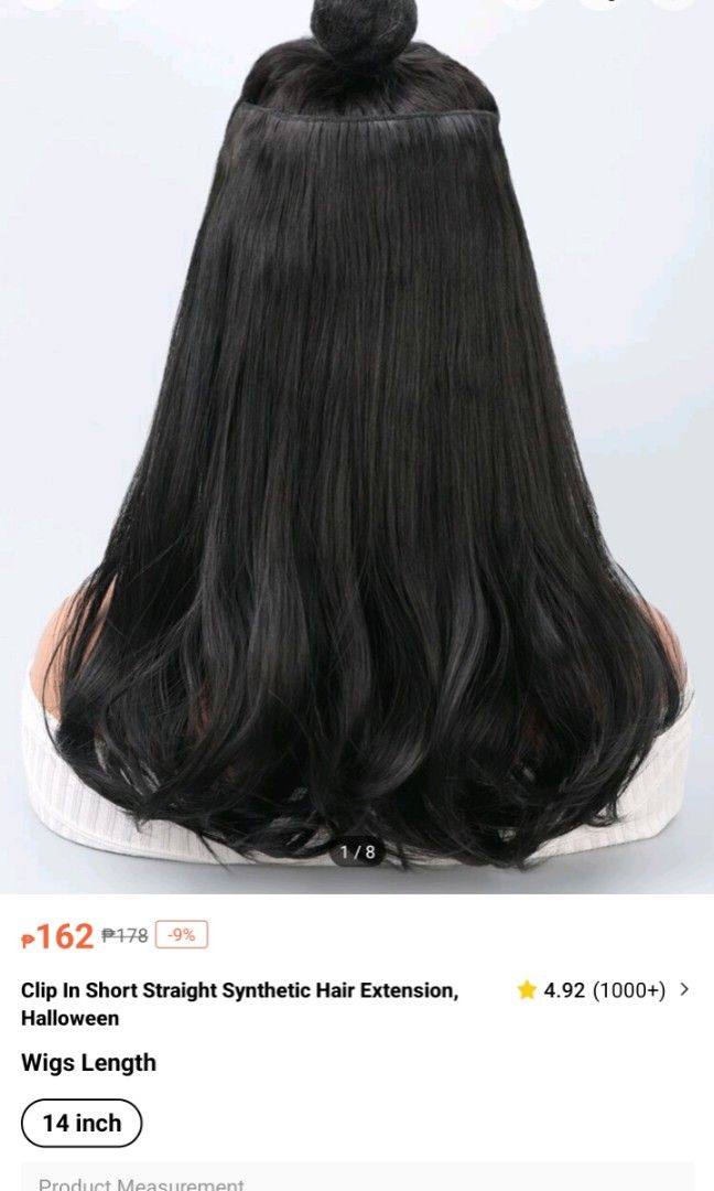 Shein Hair Extension (Category: Hair) located in Quezon City. Submitted by jaspercholatami (Listing ID 1470349605, Image 1). Description: Neven been used. Last price posted, sf will be shouldered by the buyer po. 📍Proj. 4, QC.