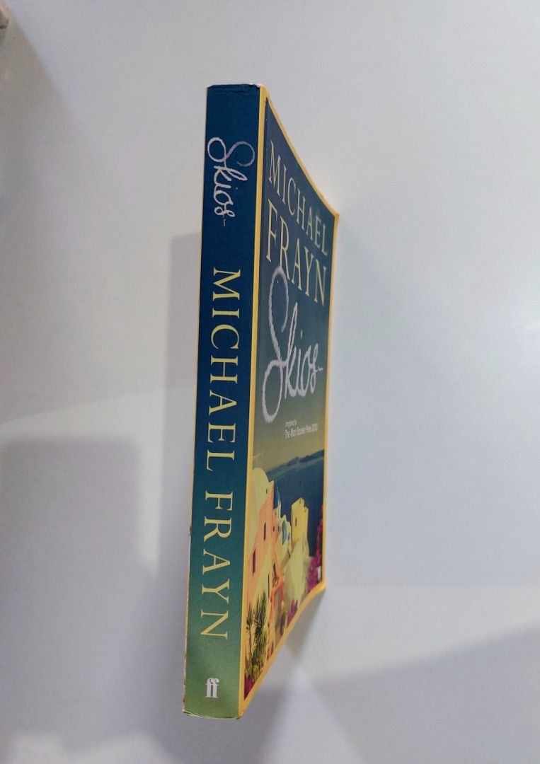 Skios by Michael Frayn (UK large paperback) (Category: Storybooks) located in Batangas. Submitted by solanasupersale (Listing ID 1470440362, Image 3). Description: 📚 major bookshelf clean out / clearance sale ~ — RFS: decluttering my bookshelves and switching to digital books — MOP: Gcash | fast shipping *feel free to send a message if you wish to negotiate the price :).