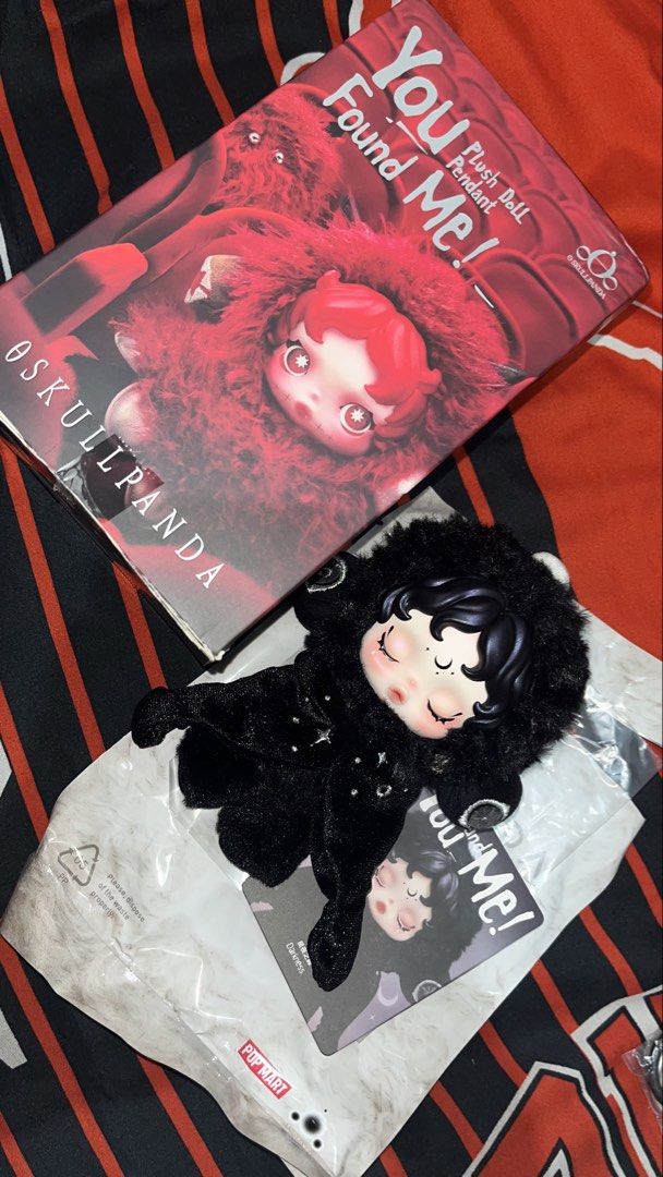 Skull Panda You Found Me-Darkness (Category: Plushies & Soft Toys) located in Quezon City. Submitted by kyurem30 (Listing ID 1470530935, Image 2). Description: .