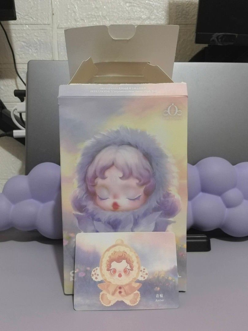 Skullpanda L'impressionnisme Series Plush Doll Amber (Category: Plushies & Soft Toys) located in Manila. Submitted by purple_serenity (Listing ID 1470453834, Image 1). Description: 💜SKULLPANDA OFF MODE PLUSH DOLL PENDANT SERIES ✔️Mute Mode (from POP NOW) 💰Price: 800 ⤿Completely Sealed foil and box ⤿Brand New 💜SKULLPANDA L'IMPRESSIONISME PLUSH DOLL SERIES ✔️Amber 💰Price: 900 ⤿Unsealed foil and box ⤿Brand New (Unboxed recently) ⭐SET for 1600 on