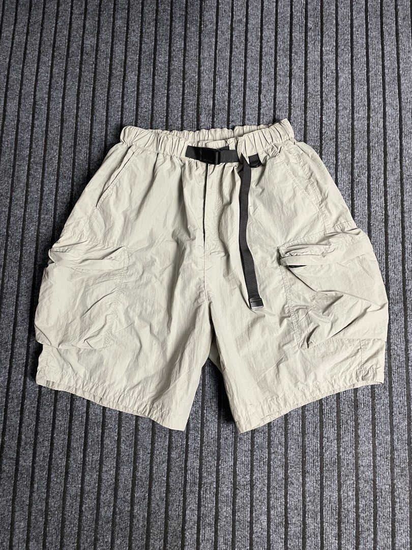 SMKL - Belted Cargo Nylon Shorts | 3D Pockets (Category: Activewear) located in Puerto Princesa. Submitted by palawan.swagdealer (Listing ID 1470384974, Image 2). Description: All details are provided Kindly check each photo Only flaw: Patch on the back Still in very good condition.