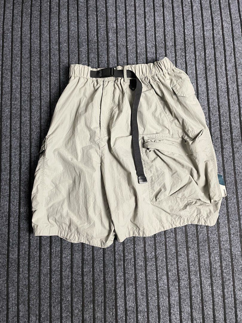 SMKL - Belted Cargo Nylon Shorts | 3D Pockets (Category: Activewear) located in Puerto Princesa. Submitted by palawan.swagdealer (Listing ID 1470384974, Image 1). Description: All details are provided Kindly check each photo Only flaw: Patch on the back Still in very good condition.