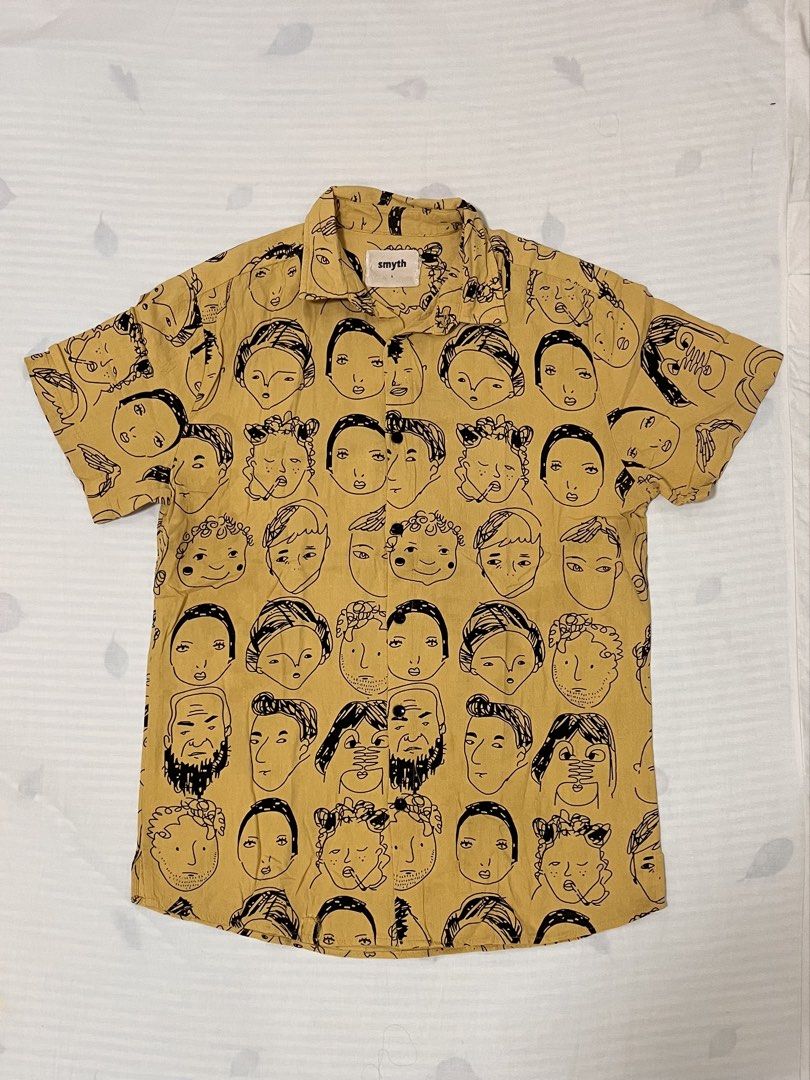Smyth Short Sleeve Button Up Shirt Polo (Category: Tshirts & Polo Shirts ) located in San Jacinto. Submitted by happyneko_dragon (Listing ID 1470505688, Image 1). Description: -large on tag -can give discount if you buy more than one. Please check my other listings.