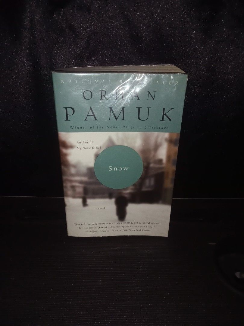 Snow by Orhan Pamuk Novel Paperback (Category: Storybooks) located in Iloilo. Submitted by yana.06 (Listing ID 1470369073, Image 1). Description: - Title: Snow - Author: Orhan Pamuk (Nobel Prize in Literature Winner, My Name Is Red) - Format: Paperback with a scenic snowy street cover - Condition: Great read for literature fans - Availability: Limited stock, grab it now!.