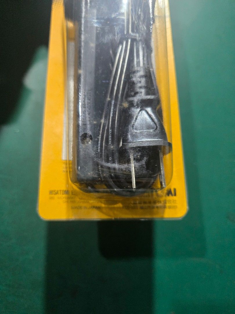 Soldering Iron 60W (Category: Industrial Equipment) located in Caloocan City. Submitted by olxph_698458125 (Listing ID 1470393187, Image 3). Description: HISATOMI Soldering Iron Made in JAPAN (Orig.) 220V 60W Long Life Tip (OP-60L) Brand new Never been open Multi usage for general wiring, assembling, hand-crafting & more..