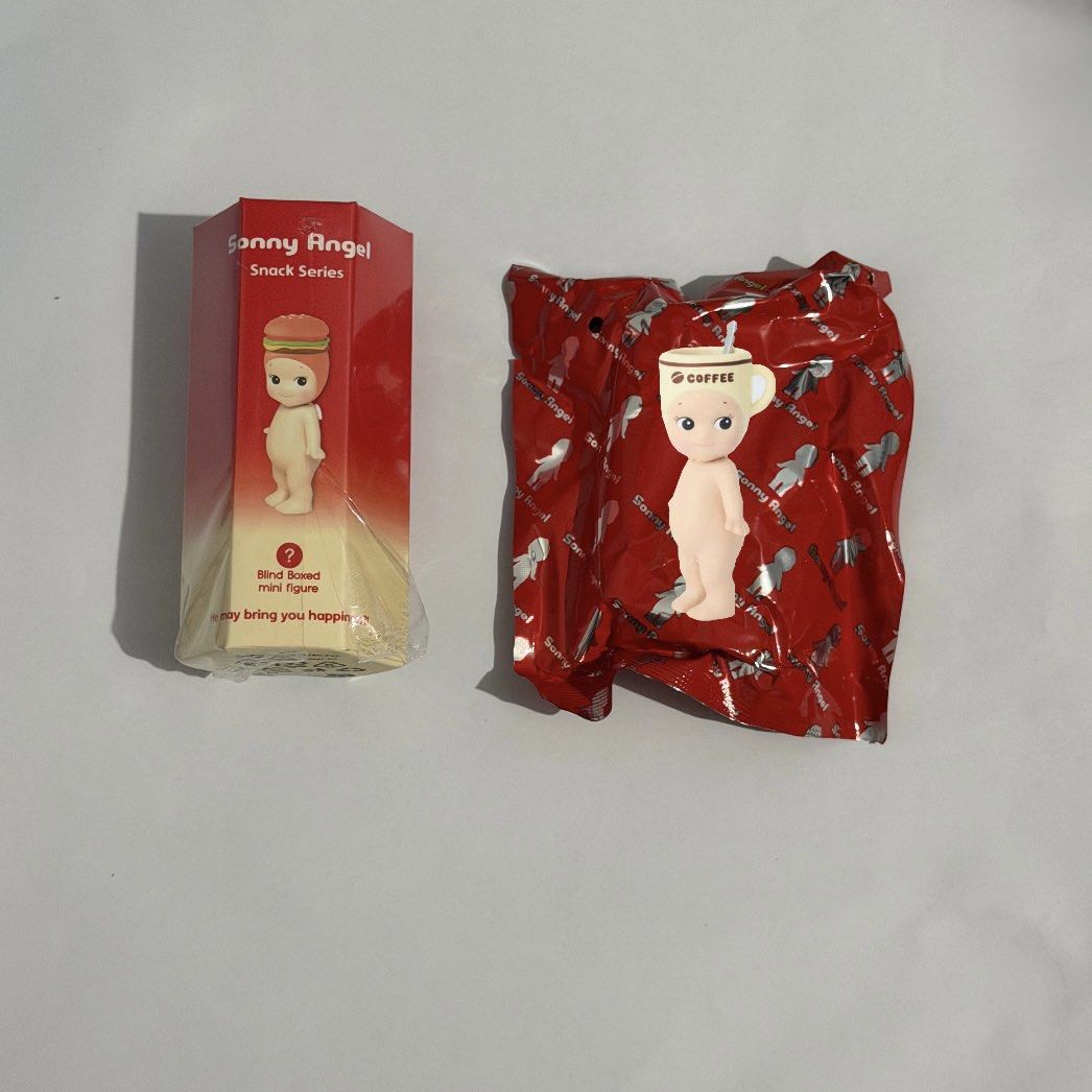 Sonny Angel Coffee (Category: Designer & Blind Box Toys) located in Makati City. Submitted by kllster08 (Listing ID 1470507448, Image 1). Description: Selling: Sonny Angel Coffee ₱990 tingi ₱699 1:1 ratio with: shu tanuki - ₱749 on hand sealed foil .