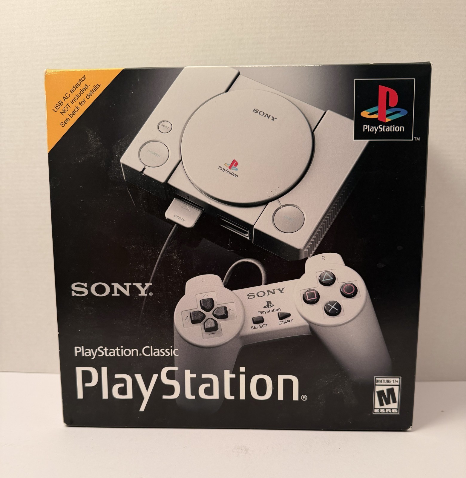 Sony PlayStation Classic Gray Console with 20 built in Games, Video ...
