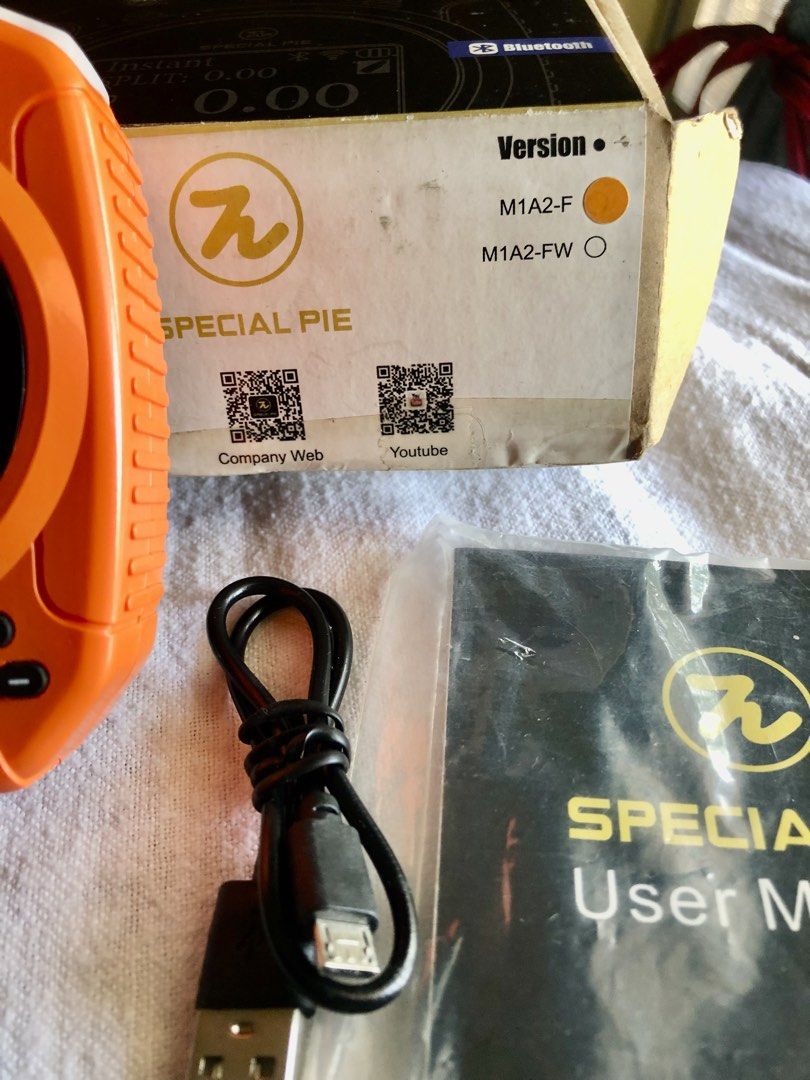 Special Pie Shot Timer Bluetooth ((No Clip) Complete Set Tactical RS and Airsoft Use (Category: Combat Sports) located in Taguig. Submitted by gatorzteams (Listing ID 1470366924, Image 2). Description: Special Pie Shot Timer M1A2-F Bluetooth version Complete set with charging cord Works for Tactical real steel and airsoft As seen in IDPA competition events Manual No Clip Can be attached to lanyard Fixed Rarely Used No issues or damage Screen prot