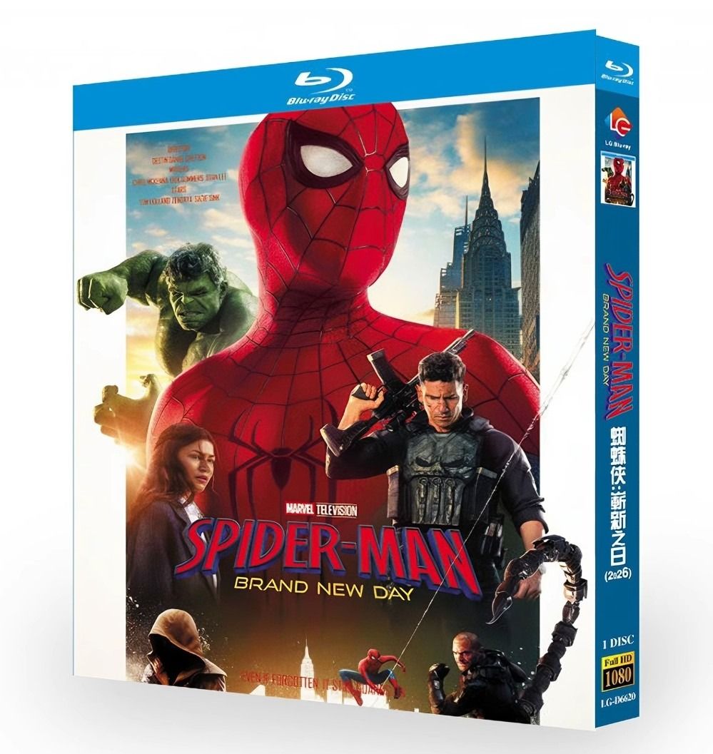 Spider-Man 4 Brand New Day Blu-ray, Hobbies & Lifestyle, Music & Media ...