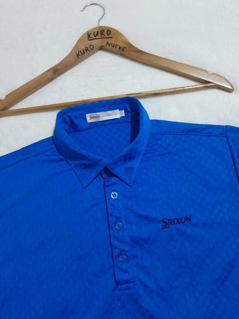 Srixon golf polo shirt ⛳️ (Category: Tshirts & Polo Shirts ) located in Lucena. Submitted by kuronueve0909 (Listing ID 1470484625, Image 2). Description: Srixon Embroider logo Size: large Width: 21.5 Length: 28 Price: ₱1,150 No issue ✅️ Ready to wear ✅️.