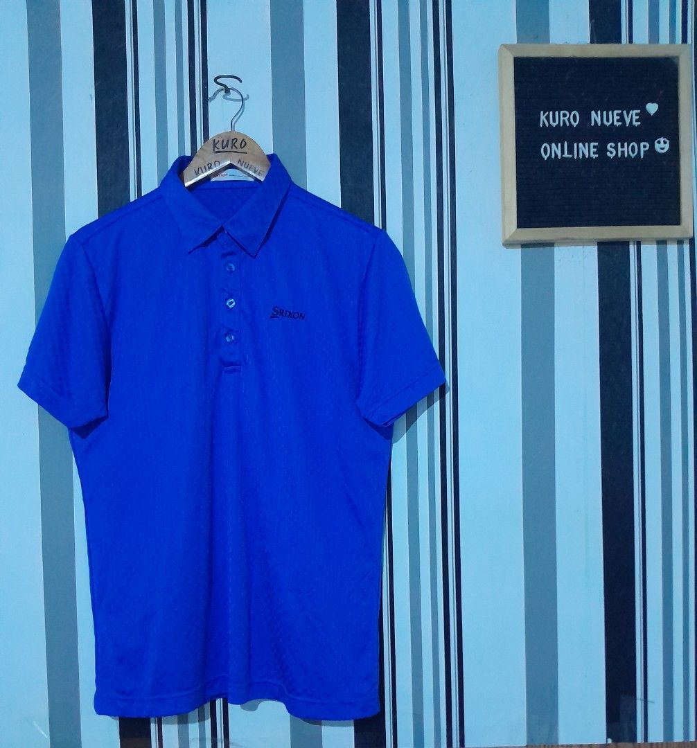 Srixon golf polo shirt ⛳️ (Category: Tshirts & Polo Shirts ) located in Lucena. Submitted by kuronueve0909 (Listing ID 1470484625, Image 1). Description: Srixon Embroider logo Size: large Width: 21.5 Length: 28 Price: ₱1,150 No issue ✅️ Ready to wear ✅️.