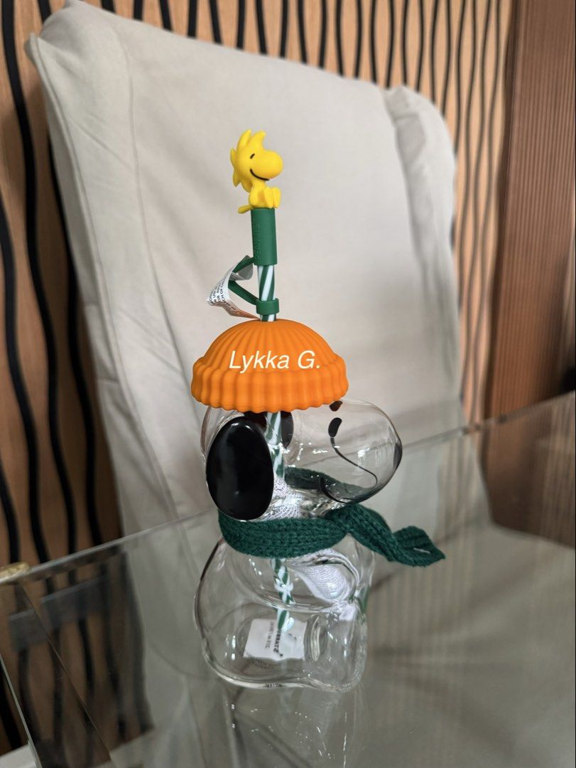 Starbucks Snoopy Glass Cold Cup (Category: Water Bottles & Tumblers) located in Quezon City. Submitted by vintage_ph (Listing ID 1470449790, Image 2). Description: - Never used - 20 oz - PM for more deets .
