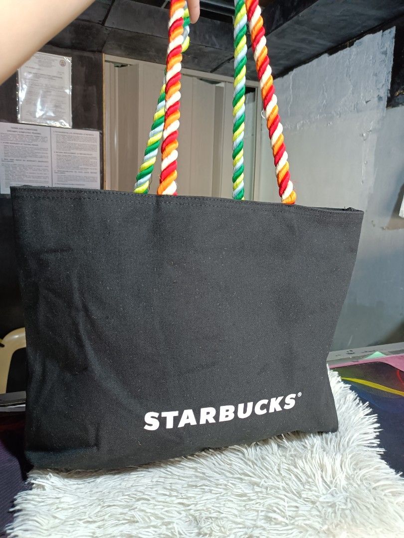 Starbucks tote bag Large (Category: Tote Bags) located in Naga. Submitted by zksboutique (Listing ID 1470457789, Image 3). Description: .