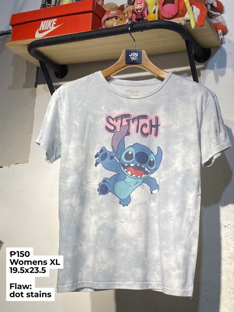 Stitch Shirt (Category: Tshirts & Polo Shirts ) located in Bocaue. Submitted by jintanthrift (Listing ID 1470444381, Image 1). Description: Details on pic . . . . . random tags: graphic shirt, graphic tee, cartoon shirt, cartoon tee.
