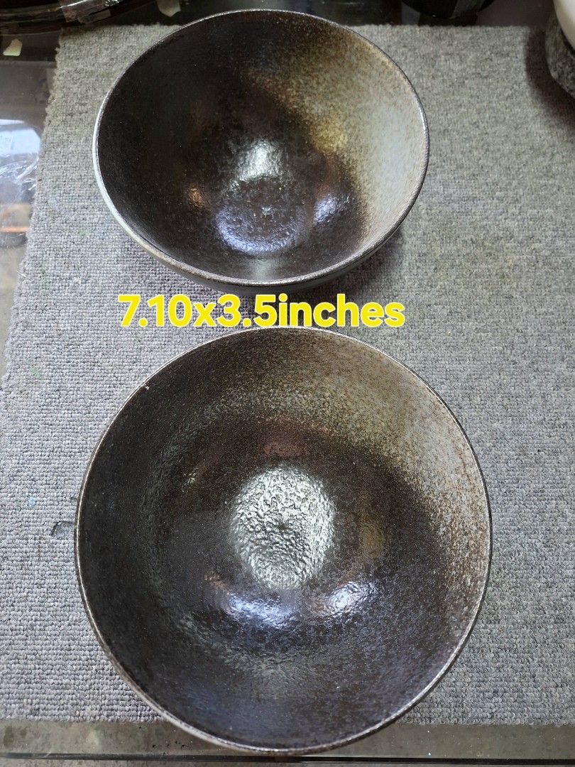 Stoneware bowls (Category: Other Kitchenware & Tableware) located in Quezon City. Submitted by sabadojuliet25680 (Listing ID 1470445524, Image 3). Description: assorted stoneware bowls all goods no issue 90 each.