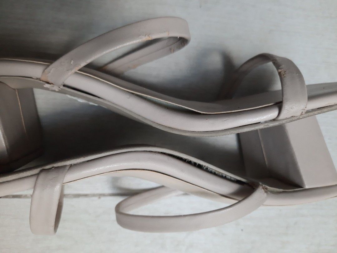 Strappy Sandals Size 9 (Category: Sandals) located in Paranaque City. Submitted by plants_and_wants (Listing ID 1470391223, Image 3). Description: Take Both Pairs for P200 Minimalist sandals with heels Very pretty on feet! Great for wide feet girlies Fits size 9-9.5.