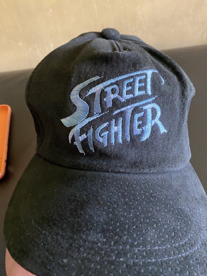 Street fighter cap (Category: Caps & Hats) located in Valencia. Submitted by wts1122.ph (Listing ID 1470430045, Image 2). Description: Offeran nyo boss Maganda yan sa personal Wala syang tag Peru solid yung material na ginamit kakaiba po yung fabric nya..
