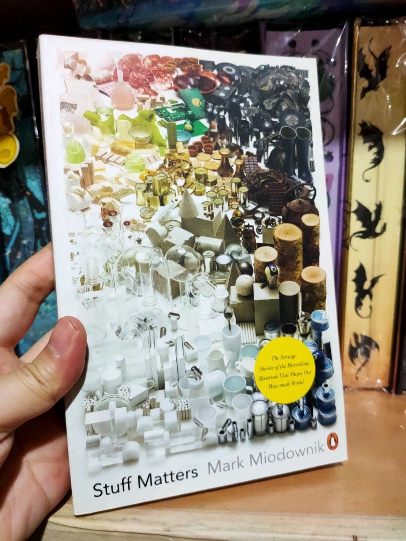 Stuff Matters by Mark Miodownik PB (Category: Storybooks) located in Cebu City. Submitted by mybookaceshop (Listing ID 1470402457, Image 1). Description: 🌵Stuff Matters by Mark Miodownik PB (unread copy) -199 MOP: Cash/ COD for Cebu City buyers only/ Gcash/ BPI MOD: Lalamove/ Maxim / LBC /JNT/SCO for shipping only- buyer's risk (no insurance) Location: Cebu City #booksforsale #lfb.