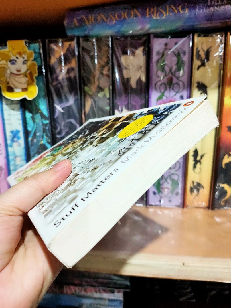 Stuff Matters by Mark Miodownik PB (Category: Storybooks) located in Cebu City. Submitted by mybookaceshop (Listing ID 1470402457, Image 3). Description: 🌵Stuff Matters by Mark Miodownik PB (unread copy) -199 MOP: Cash/ COD for Cebu City buyers only/ Gcash/ BPI MOD: Lalamove/ Maxim / LBC /JNT/SCO for shipping only- buyer's risk (no insurance) Location: Cebu City #booksforsale #lfb.