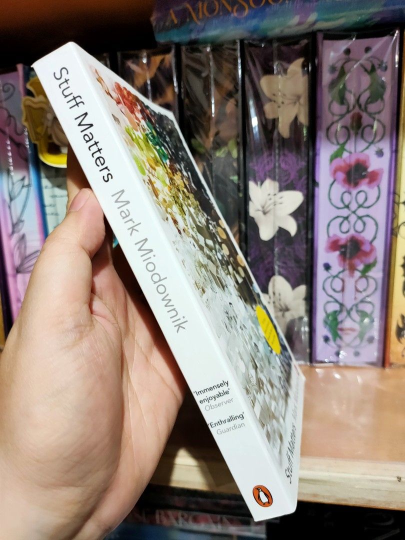 Stuff Matters by Mark Miodownik PB (Category: Storybooks) located in Cebu City. Submitted by mybookaceshop (Listing ID 1470402457, Image 2). Description: 🌵Stuff Matters by Mark Miodownik PB (unread copy) -199 MOP: Cash/ COD for Cebu City buyers only/ Gcash/ BPI MOD: Lalamove/ Maxim / LBC /JNT/SCO for shipping only- buyer's risk (no insurance) Location: Cebu City #booksforsale #lfb.