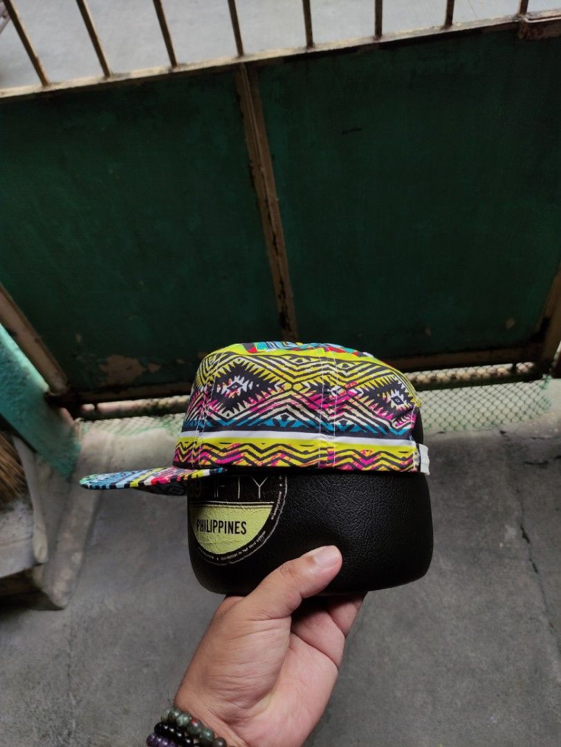 Stussy 90's aztec 5 panel cap (rare &vintage) (Category: Caps & Hats) located in Bulacan. Submitted by randomotits (Listing ID 1470397905, Image 3). Description: stussy aztec pattern vintage cap good as new well preserved ideal for daily usage padin for its age a bit nego.