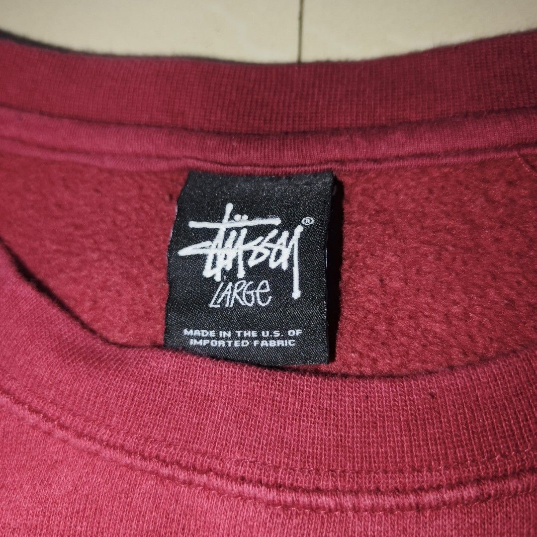 Stussy World Tour Sweater (Category: Coats, Jackets and Outerwear) located in Batangas. Submitted by arbi_sel (Listing ID 1470396655, Image 2). Description: nasa pic na details pm nalang para sa iba pang deets.