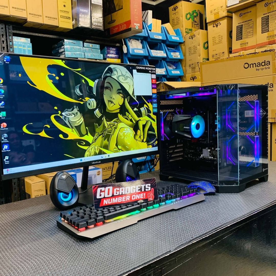 STYLISH RGB GAMING BUILD (Category: Computer Keyboard) located in Makati City. Submitted by eckang12 (Listing ID 1470381556, Image 1). Description: We offer: ✔ Gaming PC Builds ✔ Work / Office PC Builds ✔ Editing / Productivity PC Builds ✔ PC upgrades and accessories.