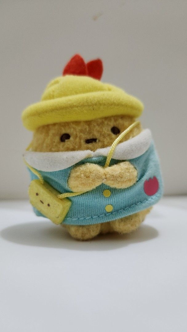 Sumikko Gurashi Ebi Kinder Tenori (Category: Plushies & Soft Toys) located in Lipa City. Submitted by zaraal50375 (Listing ID 1470459902, Image 1). Description: Sumikko Gurashi Ebi Kinder Tenori - Rare -Original without paper tags .