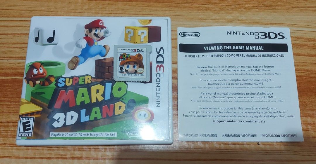 Super Mario 3D Land nintendo 3ds game (Category: Nintendo) located in Quezon City. Submitted by appleusermarioz (Listing ID 1470423849, Image 1). Description: Super Mario 3D Land game nintendo 3ds game Good working ready to play to 3ds / 2ds meet Up Quezon city area bring your own 3ds test up to sawa Upon meet up Or Pede nyu pick up in or daanan sa place ko, pede meet up message me.