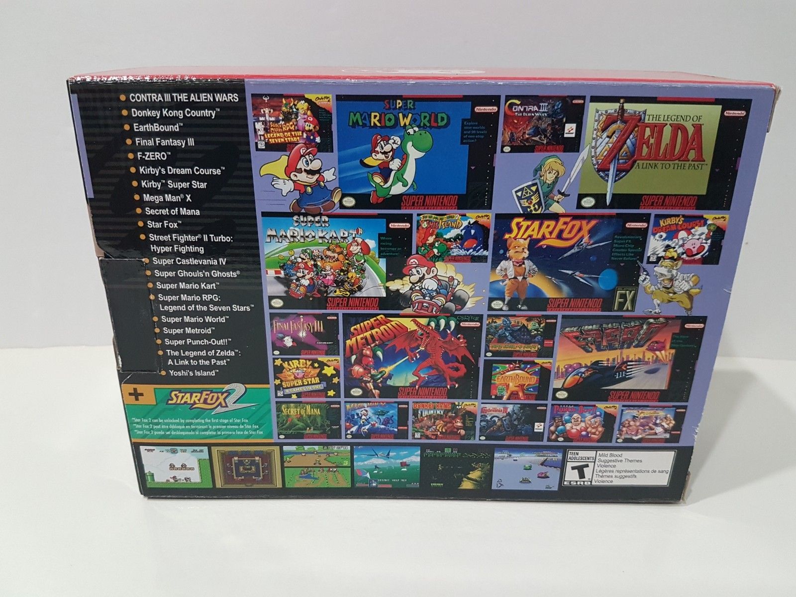 Super Nintendo Entertainment System SNES Classic Edition Mini Console ...